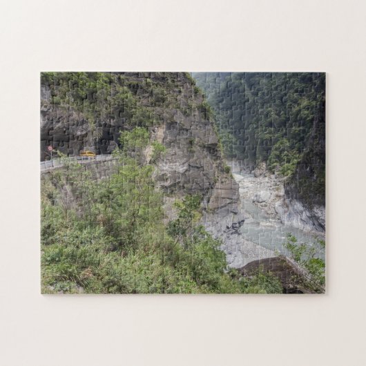 Nationaal Park Taroko Taiwan. Legpuzzel (Horizontaal)
