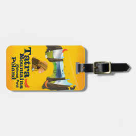 Nationaal park Tatra Mountains, Polen Bagagelabel