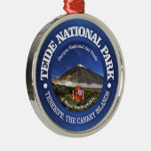 Nationaal park Teide Metalen Ornament (Rechts)
