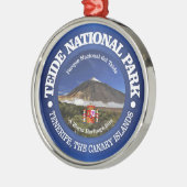 Nationaal park Teide Metalen Ornament (Links)