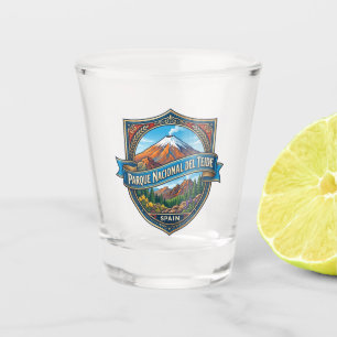 Nationaal park Teide Spanje Shot Glas