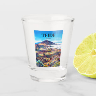 Nationaal park Teide Spanje Shot Glas