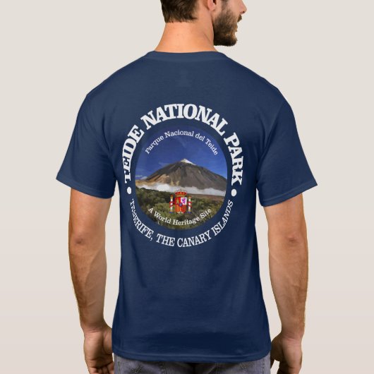 Nationaal park Teide T-shirt (Achterkant)