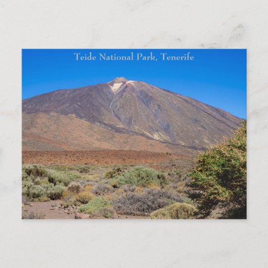 Nationaal park Teide, Tenerife Briefkaart (Voorkant)