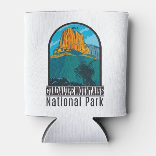 Nationaal Park Texas in het Guadalupe-gebergte Blikjeskoeler (Voorkant)