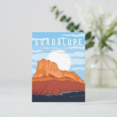 Nationaal Park Texas in het Guadalupe-gebergte Briefkaart (Staand voorkant)