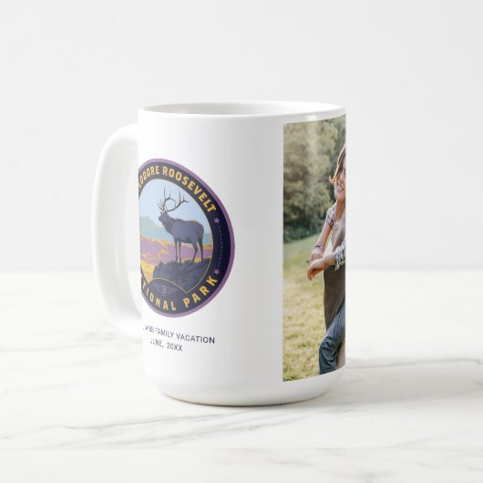 Nationaal park Theodore Roosevelt Koffiemok (Voorkant links)