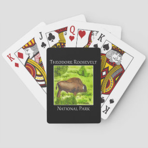 Nationaal park Theodore Roosevelt Pokerkaarten