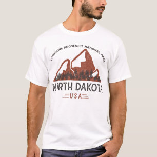 Nationaal Park  Theodore Roosevelt T-shirt