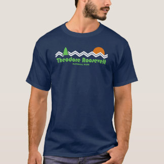 Nationaal park Theodore Roosevelt T-shirt