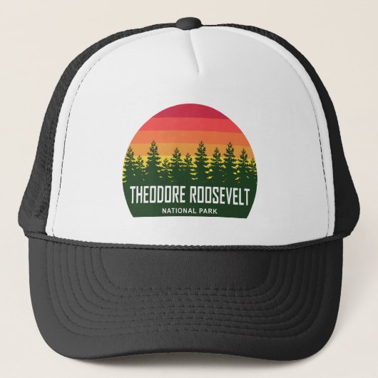 Nationaal park Theodore Roosevelt Trucker Pet (Voorkant)