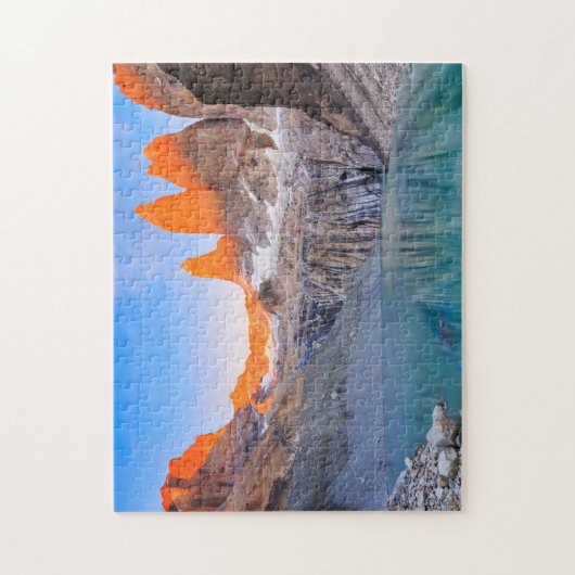 Nationaal Park Torres Del Paine, Chili. Legpuzzel (Verticaal)