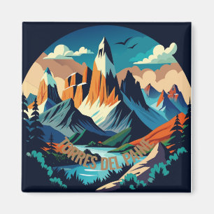 Nationaal park Torres del Paine Chili Magneet