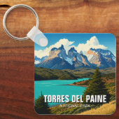 Nationaal park Torres del Paine Sleutelhanger (Voorkant)
