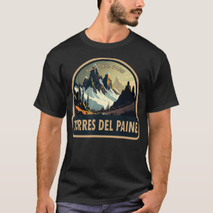 Nationaal park Torres del Paine Vintage Chili T-shirt
