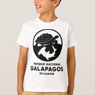 Nationaal Park Turtle Hammerhead Shark Galapagos T-shirt