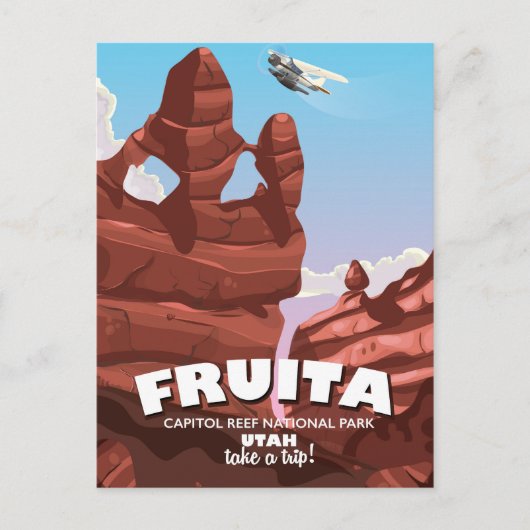 Nationaal park Utah Briefkaart (Voorkant)