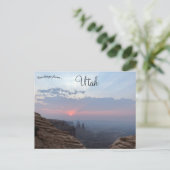 Nationaal park Utah Briefkaart (Staand voorkant)