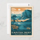 Nationaal park Utah Briefkaart (Voorkant / Achterkant)