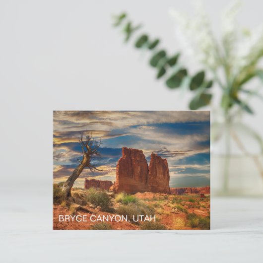 Nationaal park Utah Bryce Canyon Briefkaart (Staand voorkant)