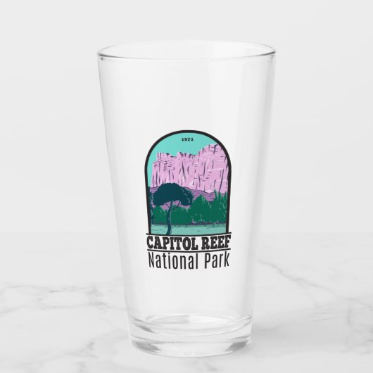 Nationaal park Utah  Capitol Reef Glas (Voorkant)