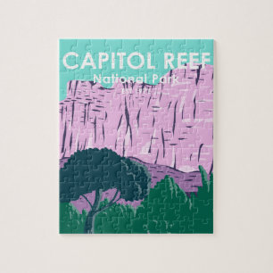 Nationaal park Utah  Capitol Reef Legpuzzel