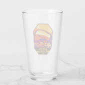 Nationaal park Utah Landscape Glas (Achterkant)