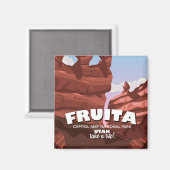 Nationaal park Utah Magneet (Voorkant / Achterkant)