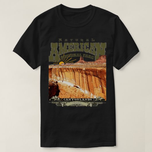 Nationaal park Utah T-shirt (Design voorkant)