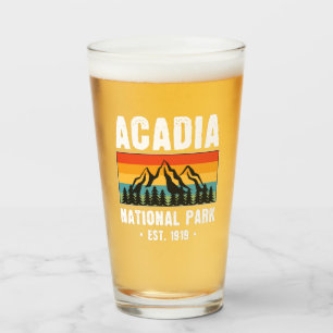 Nationaal park van Acadia, van Maine Retro Glas