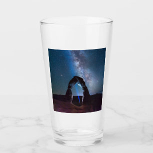 Nationaal park van Arches bij nacht MOAB Glas