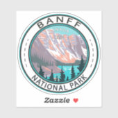 Nationaal park van Banff Moraine Lake  Sticker (Vel)