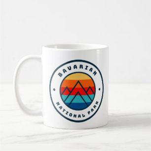 Nationaal Park van Beieren Duitsland Minimalistisc Koffiemok