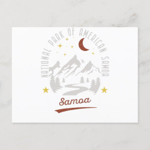  Nationaal Park van de Amerikaanse Samoa Samoa Briefkaart