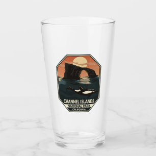 Nationaal park van de Kanaaleilanden Dolphin Retro Glas
