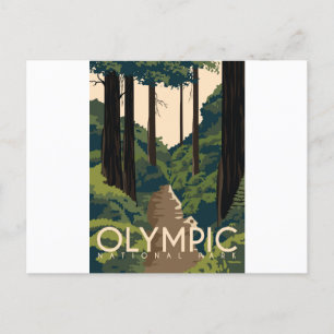 Nationaal Park van de Olympische Spelen Briefkaart