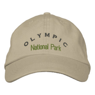 Nationaal Park van de Olympische Spelen Geborduurde Pet