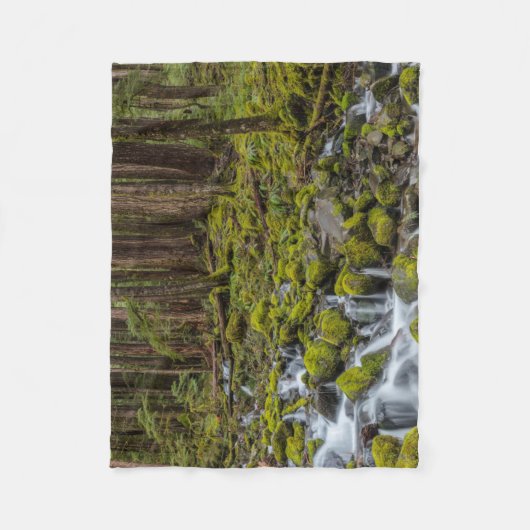 Nationaal Park van de Olympische Spelen in Washing Fleece Deken (Voorkant)