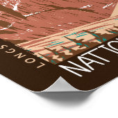 Nationaal park van de Rocky Mountain - piek Poster (Hoek)