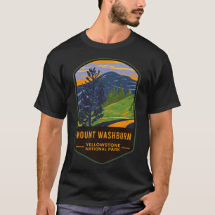 Nationaal park van de stortplaats Washburn Yellows T-shirt