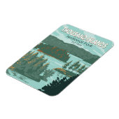 Nationaal park van de Thousand Islands Canada Magneet (Linkerzijde)