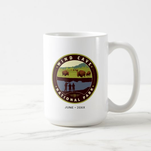Nationaal park van de windgrot koffiemok (Rechts)
