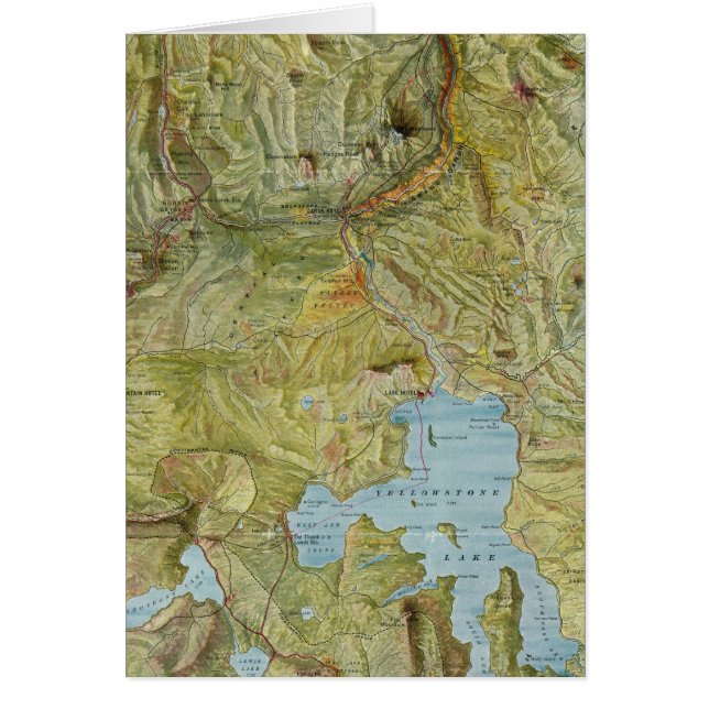 Nationaal park van geelsteen 2 (Voorkant)