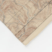 Nationaal park van geelsteen 2 fleece deken (Hoek)