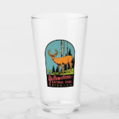 Nationaal park van geelsteen - Pint Glass Glas (Voorkant)