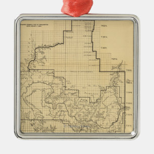Nationaal park van Grand Canyon Metalen Ornament