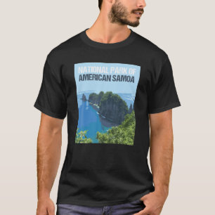 Nationaal Park van het Amerikaanse Samoa-Poster T-shirt