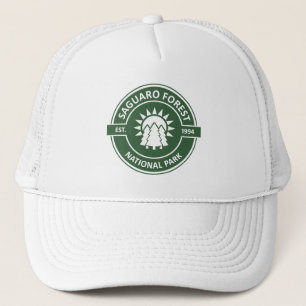 Nationaal park van het bos Saguaro Sun Trees Trucker Pet