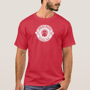 Nationaal park van het grote bekken t-shirt