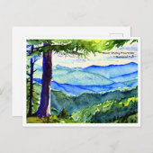 Nationaal park van het Grote Smoky Mountains 2 Feestdagenkaart (Voorkant / Achterkant)